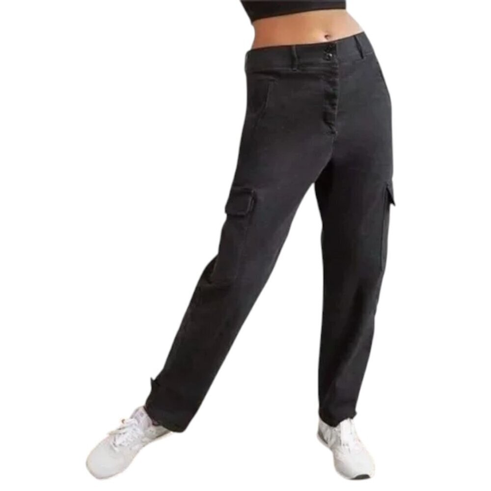 Wilfred Free Aritzia Black Modern Cargo Pants